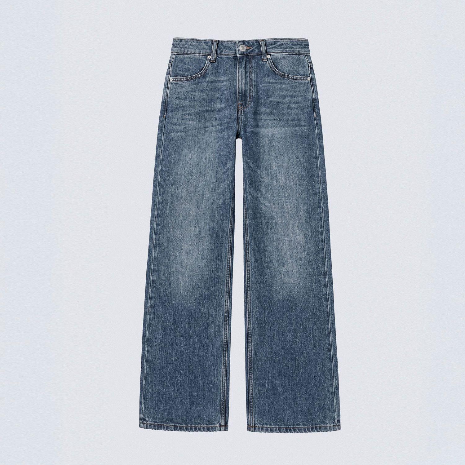 Pantalon Basico Denim Azul Mujer Raindoor-4