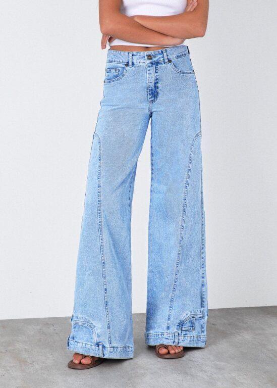 Pantalon Invertido Azul Mujer Raindoor-2