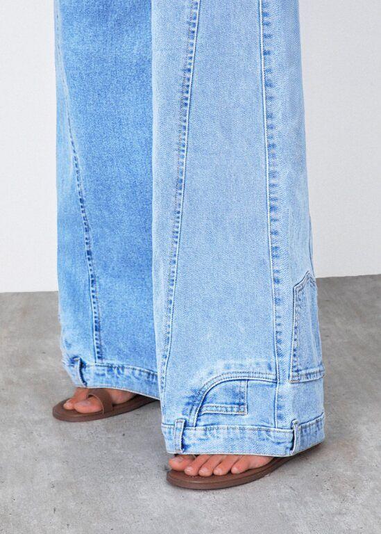 Pantalon Invertido Azul Mujer Raindoor-1