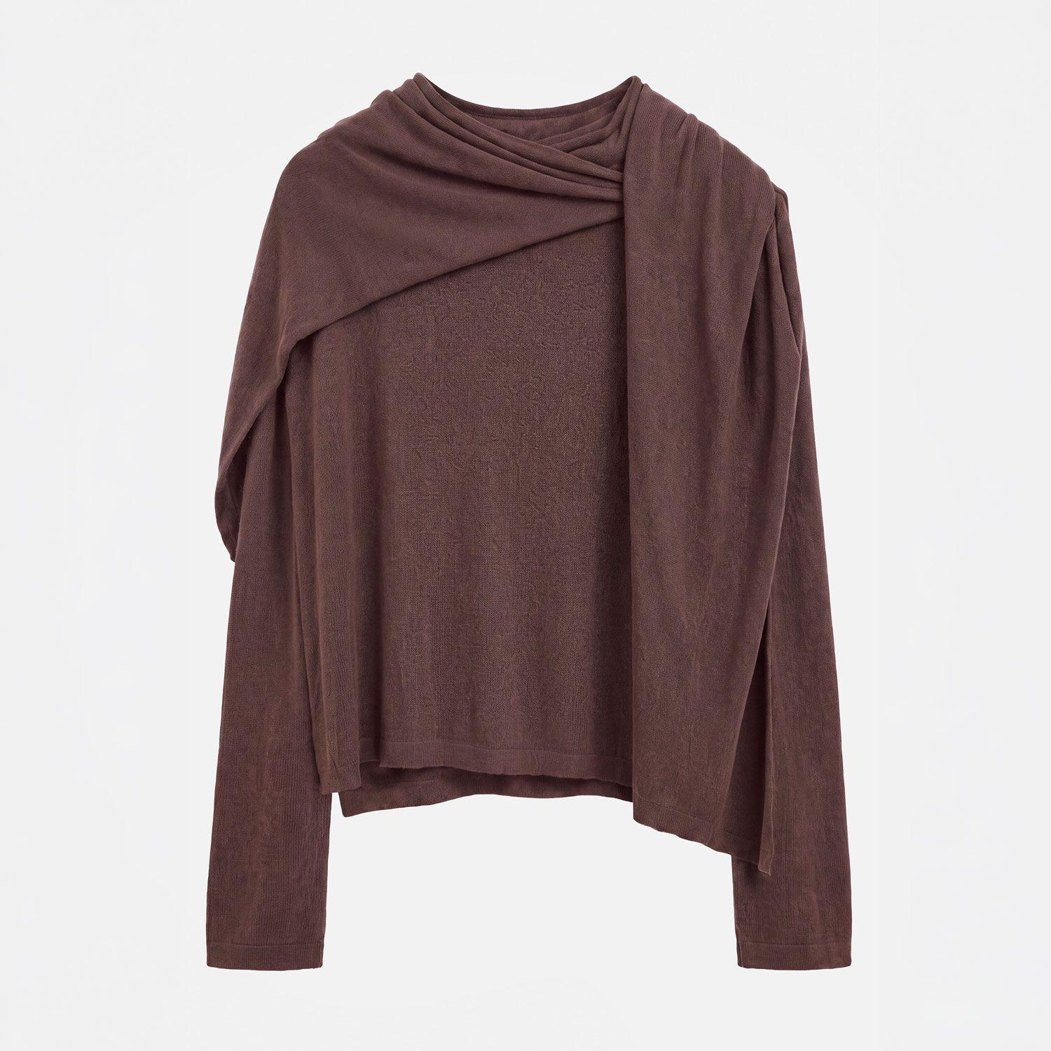 Chaleco Capa Café Mujer Raindoor-5