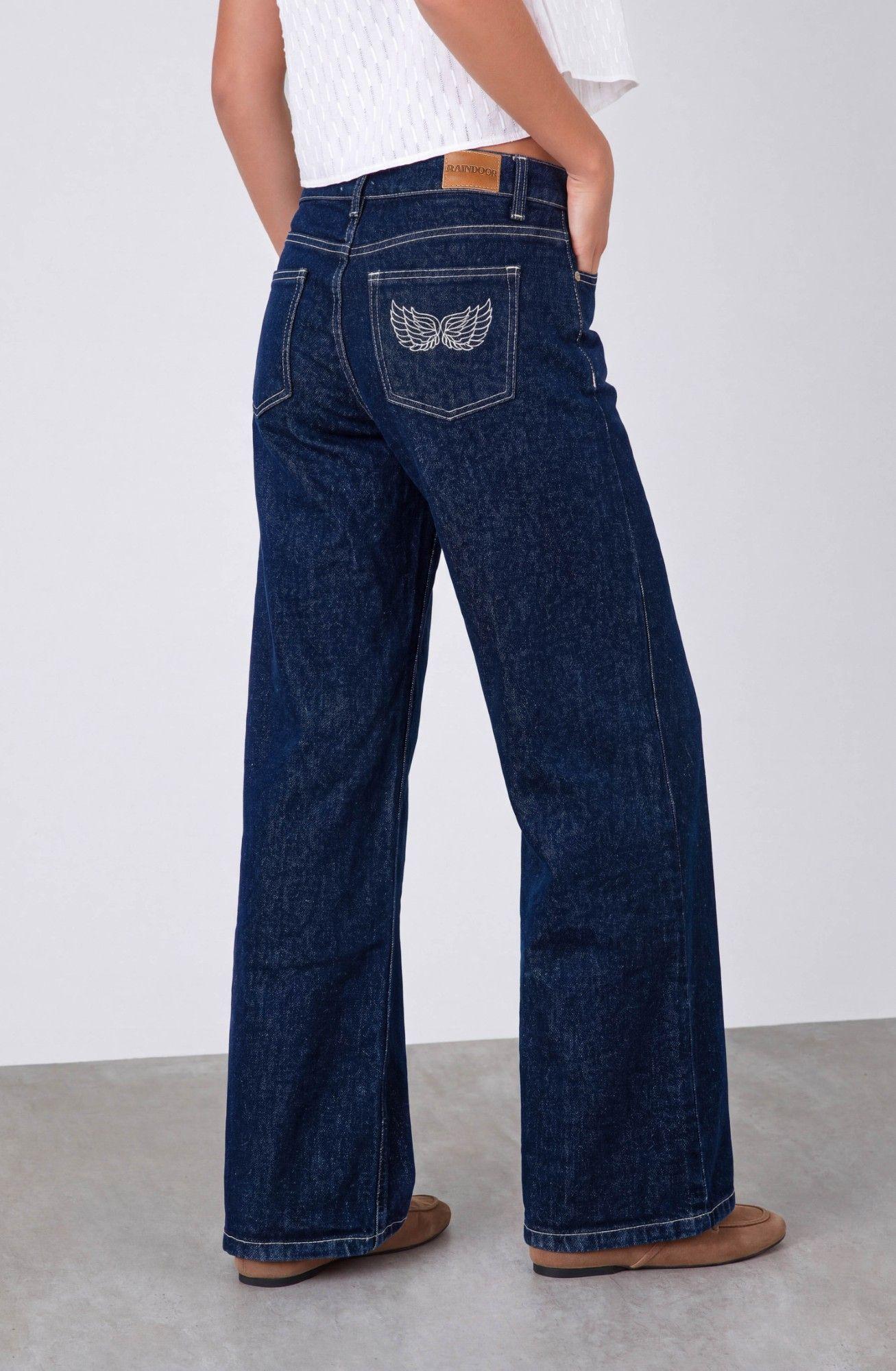 Pantalon Bordado Alas Mujer Raindoor-2