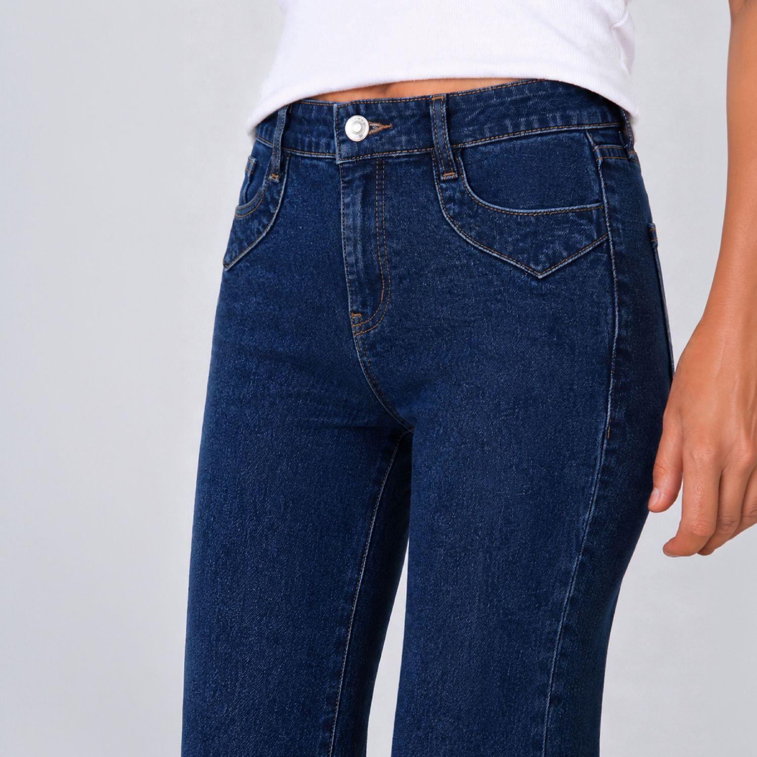 Pantalon Bolsillo Estrella Azul Mujer Raindoor-2