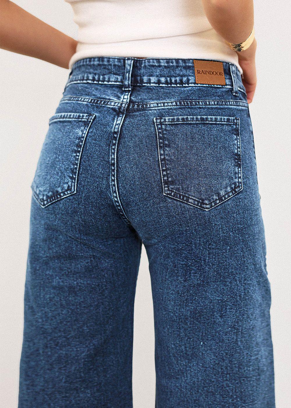 Pantalón Cruzado Botones Mujer Raindoor-4