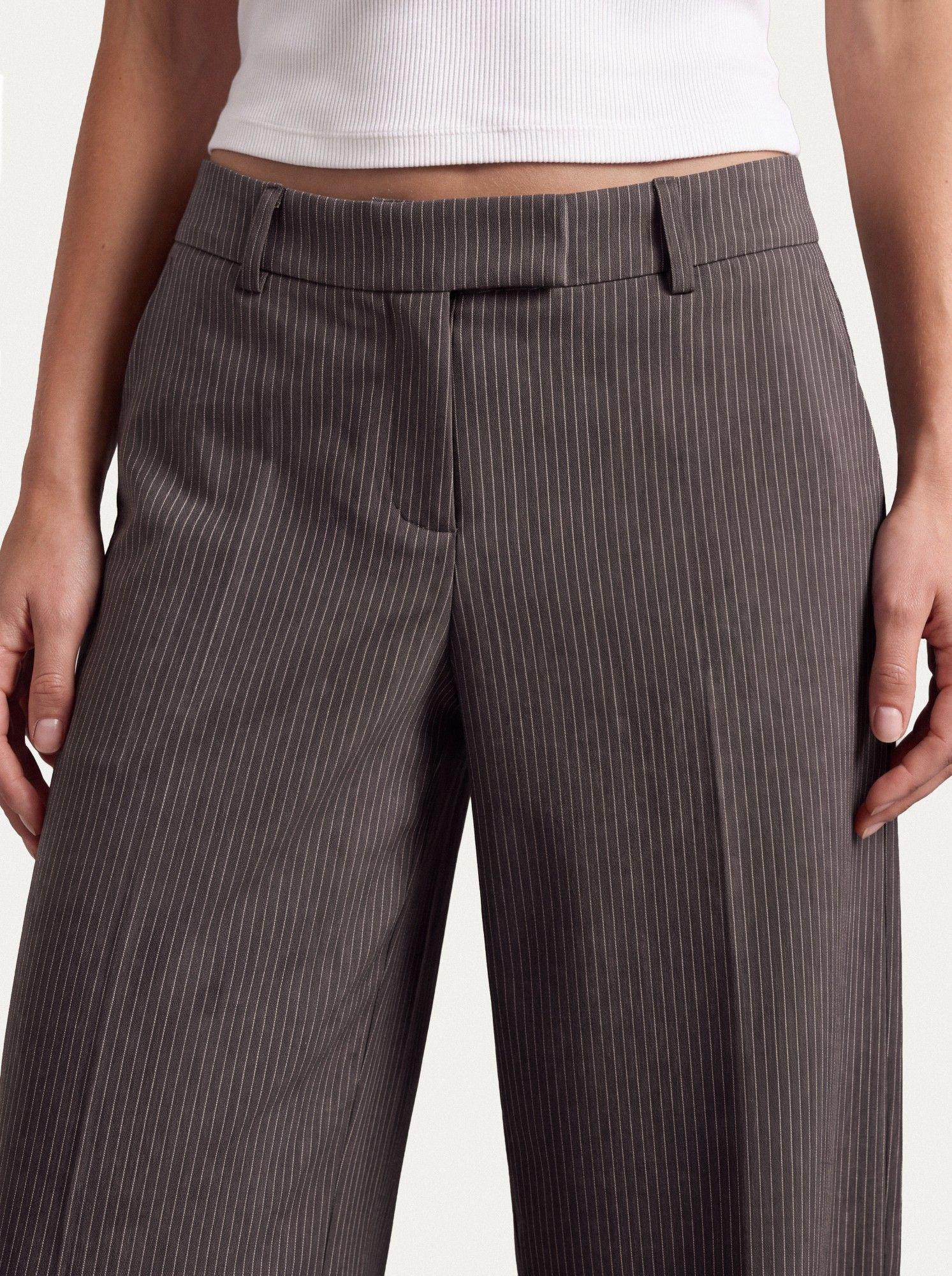 Pantalon Sastrero Balloon Café Mujer Raindoor-3