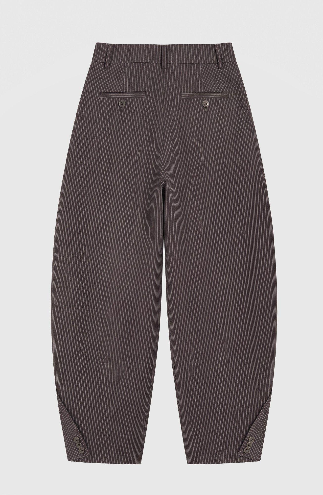 Pantalon Sastrero Balloon Café Mujer Raindoor-5