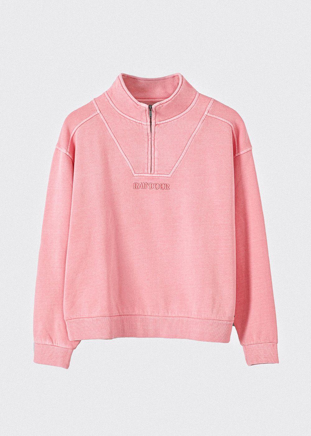 Polerón Medio Zipper Rosa Mujer Raindoor-5