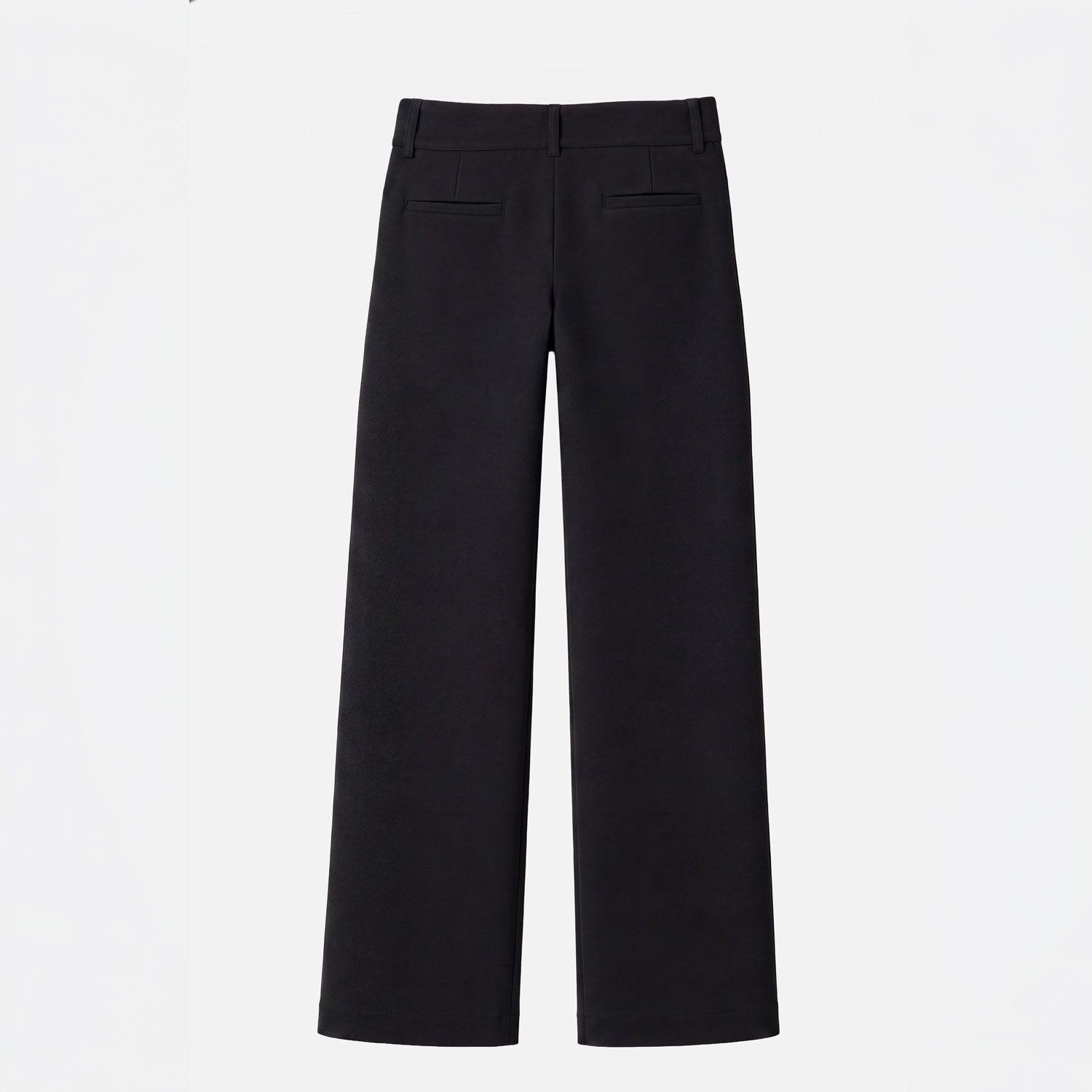 Pantalon Sastrero Pretina Negro Mujer Raindoor-5