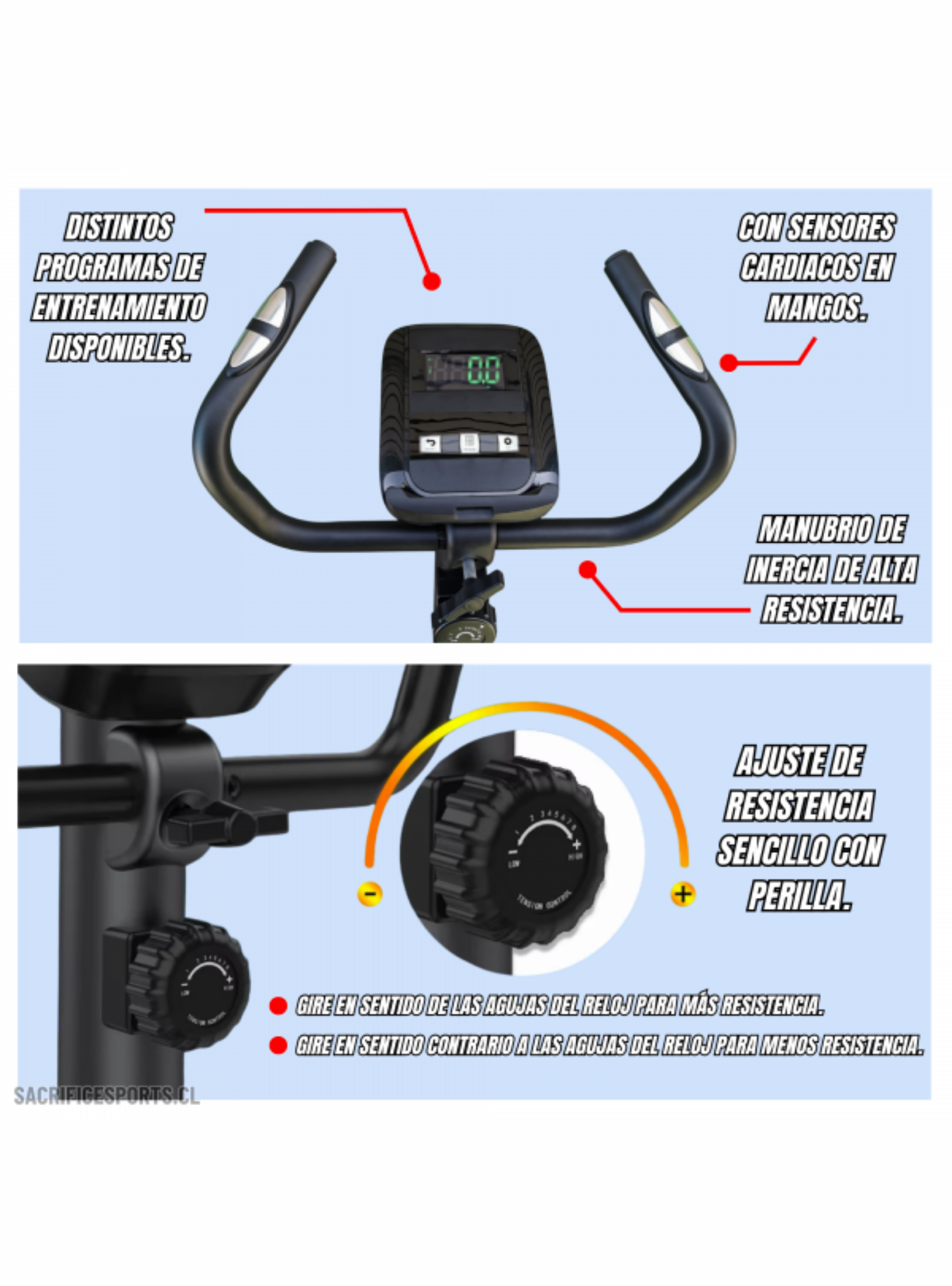 Bicicleta Estática 6401-2