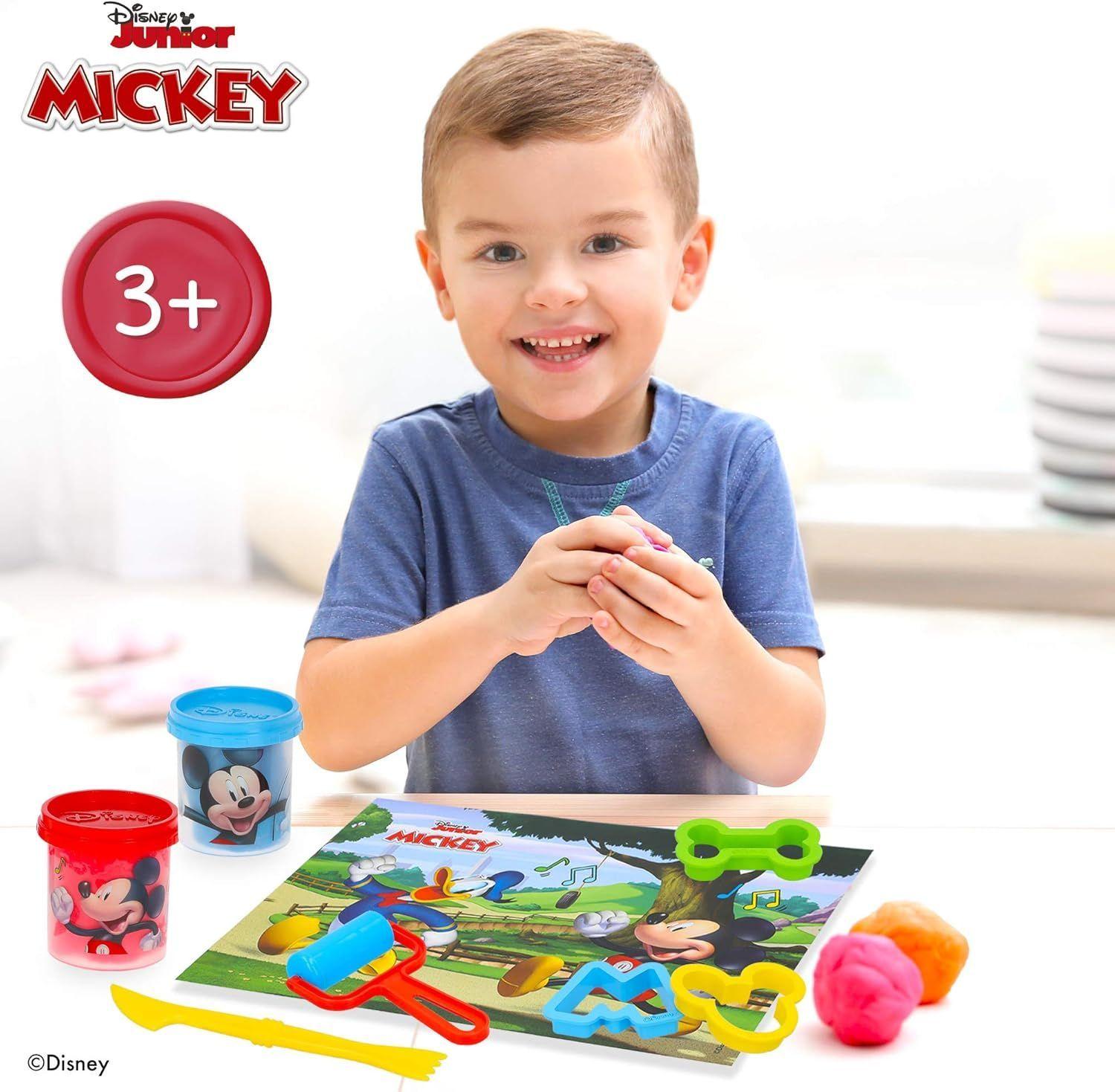 Plastilina Infantil Niños 3 Años Mochila Mickey Disney-4