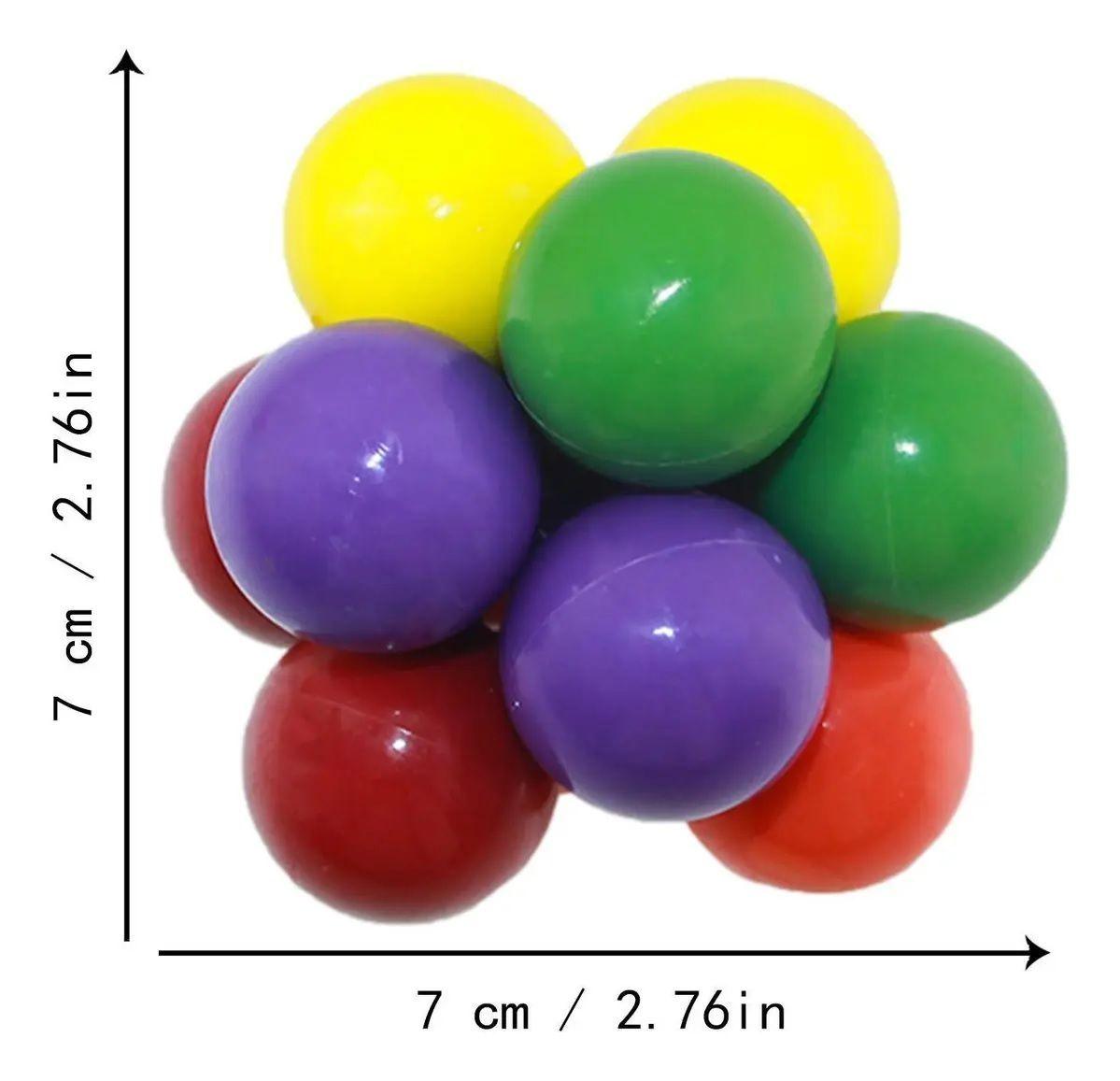 Juguete Molecula Sensorial Ninos Fidget Toys Tdah 13 Bolitas-2