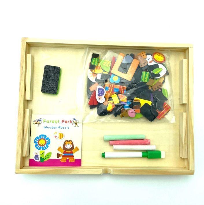 Juego Pizarra Didáctica Magnetica Doble-5
