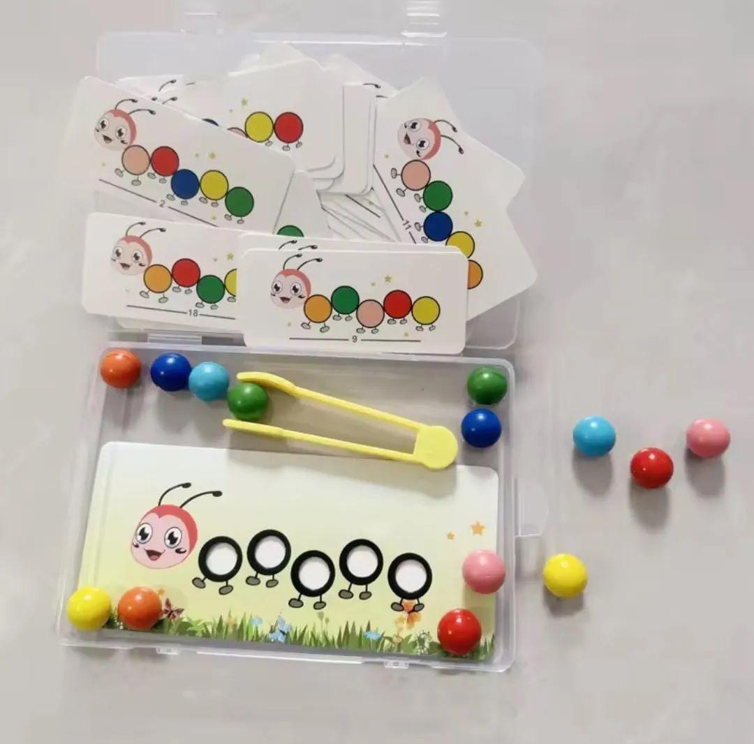 Juego Did ctico De Clasificaci n Pinza De Numeros Y Colores Multicolor-2