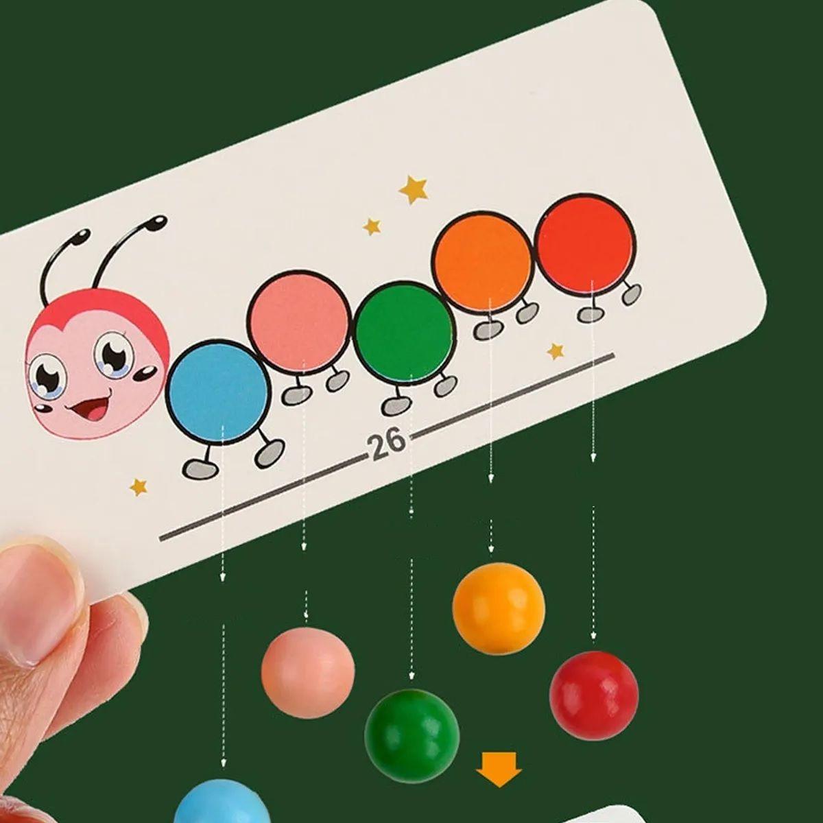 Juego Did ctico De Clasificaci n Pinza De Numeros Y Colores Multicolor-7