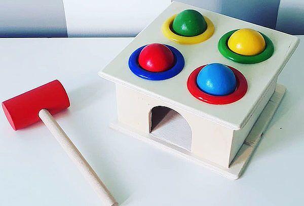 Juguete Caja Martillo Montessori-5