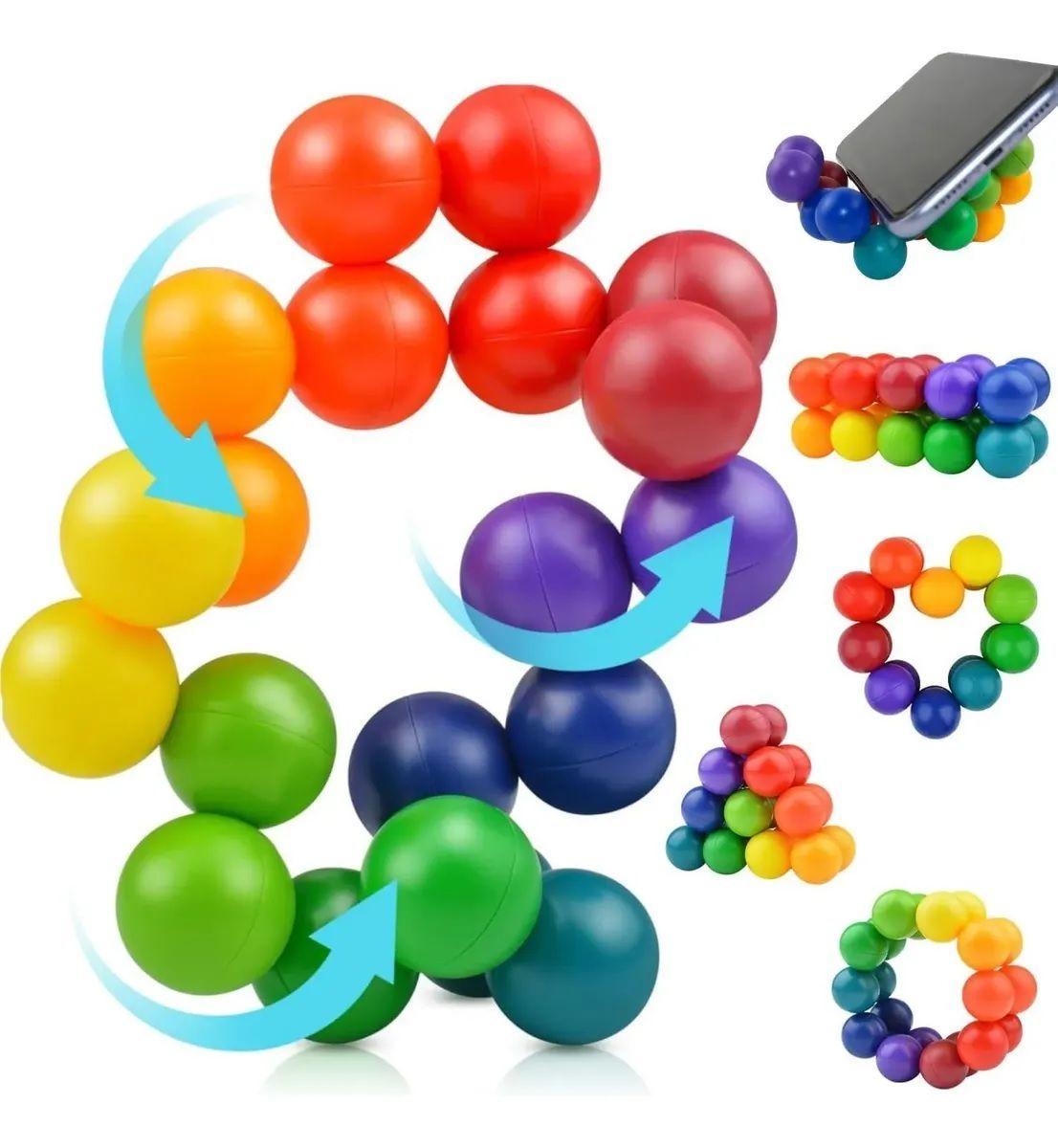 Juguete Molecula Sensorial Para Ninos Fidget Toys Tdah-4
