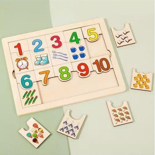 Juguete Dominó Numero Montessori-2