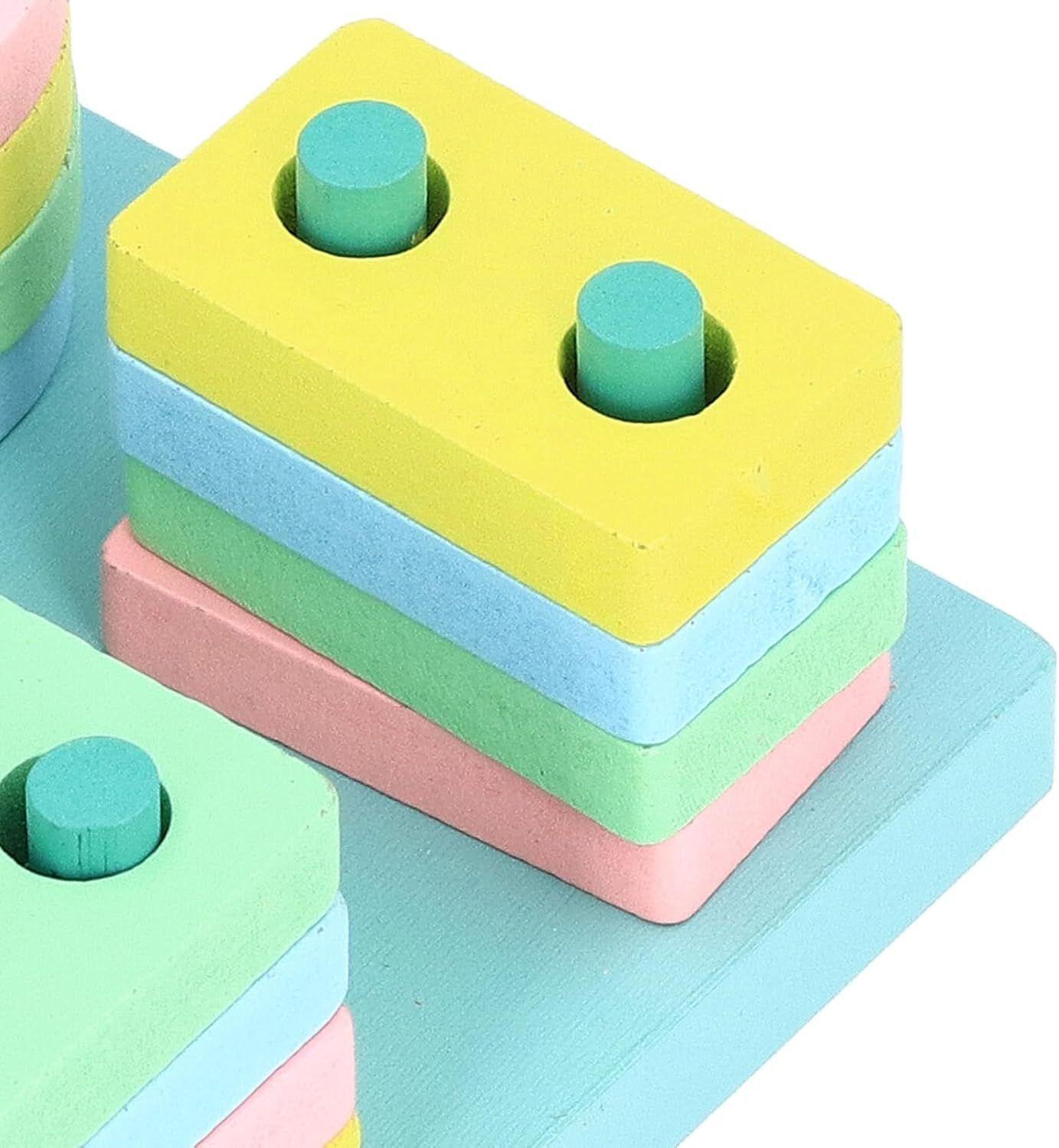 Bloques De Construcción Apilables, Mini Dificultad-4