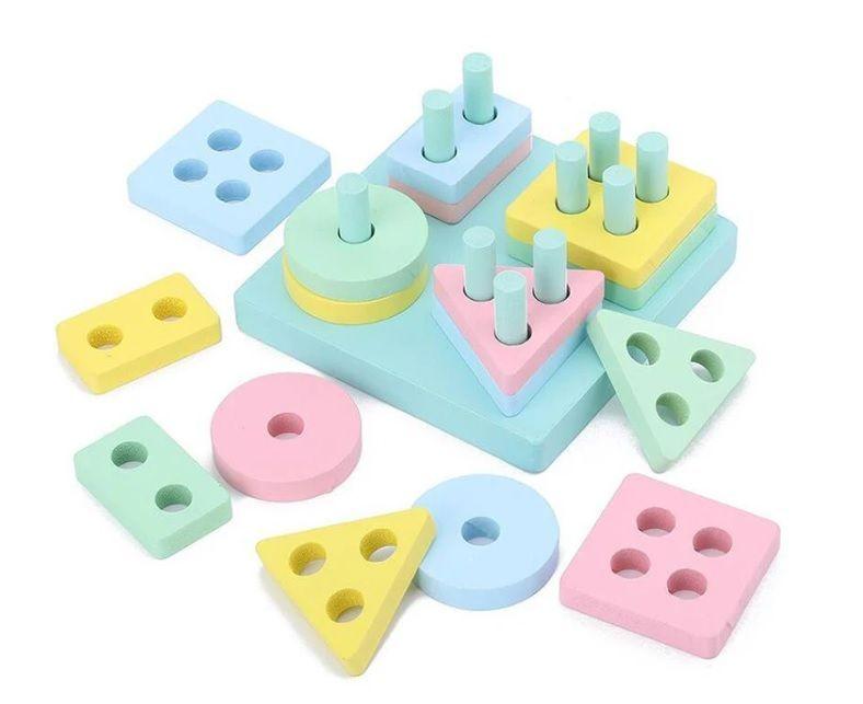 Bloques De Construcción Apilables, Mini Dificultad-5