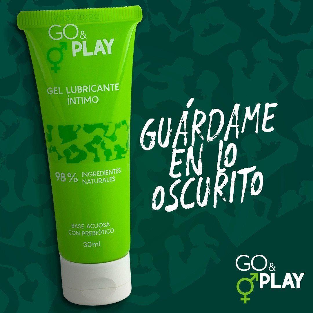 Gel Lubricante Intimo Sexual Natural Go & Play 30ml-1