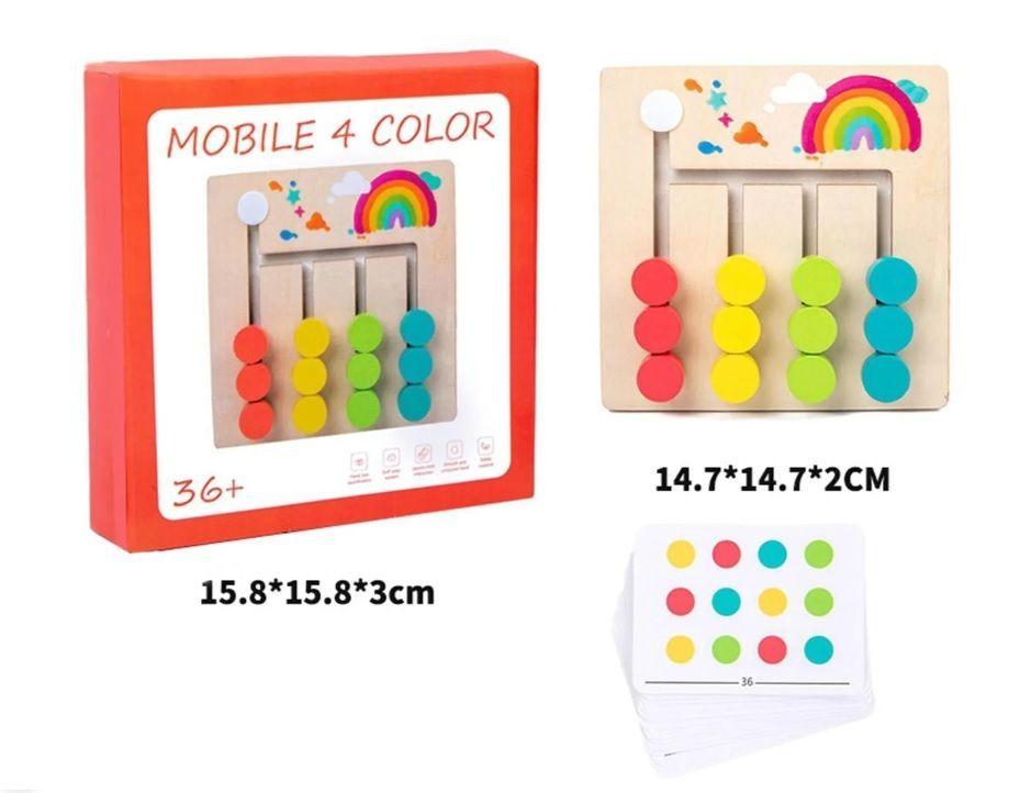 Patrones De Colores Combinación Juego Para Niños Montessori-4
