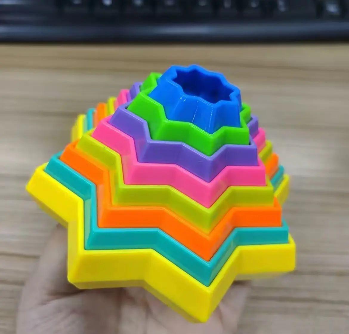 Estrella 3d Magica Antiestress Espiral Terapia Ni os Tdah-2
