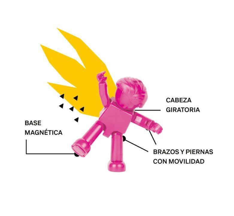 Imanix Friends Cool 5 Personajes Magn ticos Braintoys-5