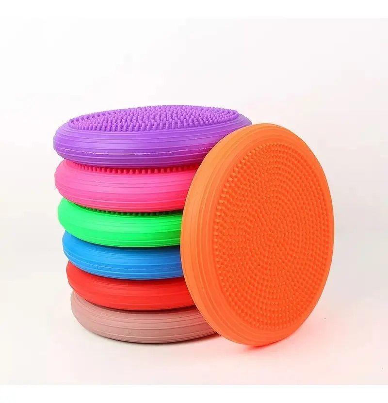 Cojin Disco Sensorial Equilibrio Estabilidad Yoga Tdah 34cm-4