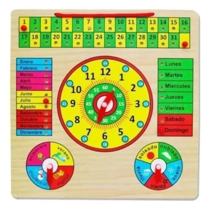 Juguete Reloj Calendario-3