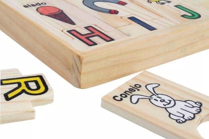 Juego Madera Asociacion Palabra-2