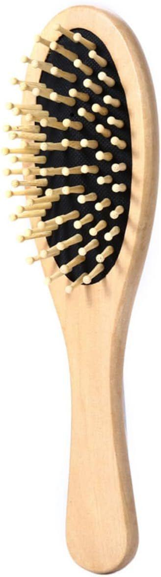 Cepillo Peine Cabello Pelo Con Cerdas De Madera 20 Cms-2