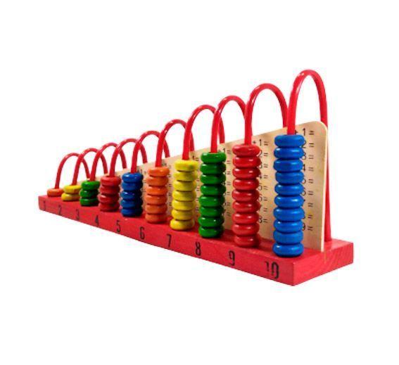 Ábaco Vertical De 10 Columnas Matemático Para Niños-2