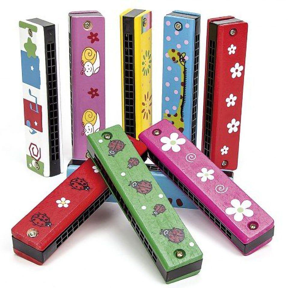 Armónica De Madera Juguete Niños Método Montessori-3