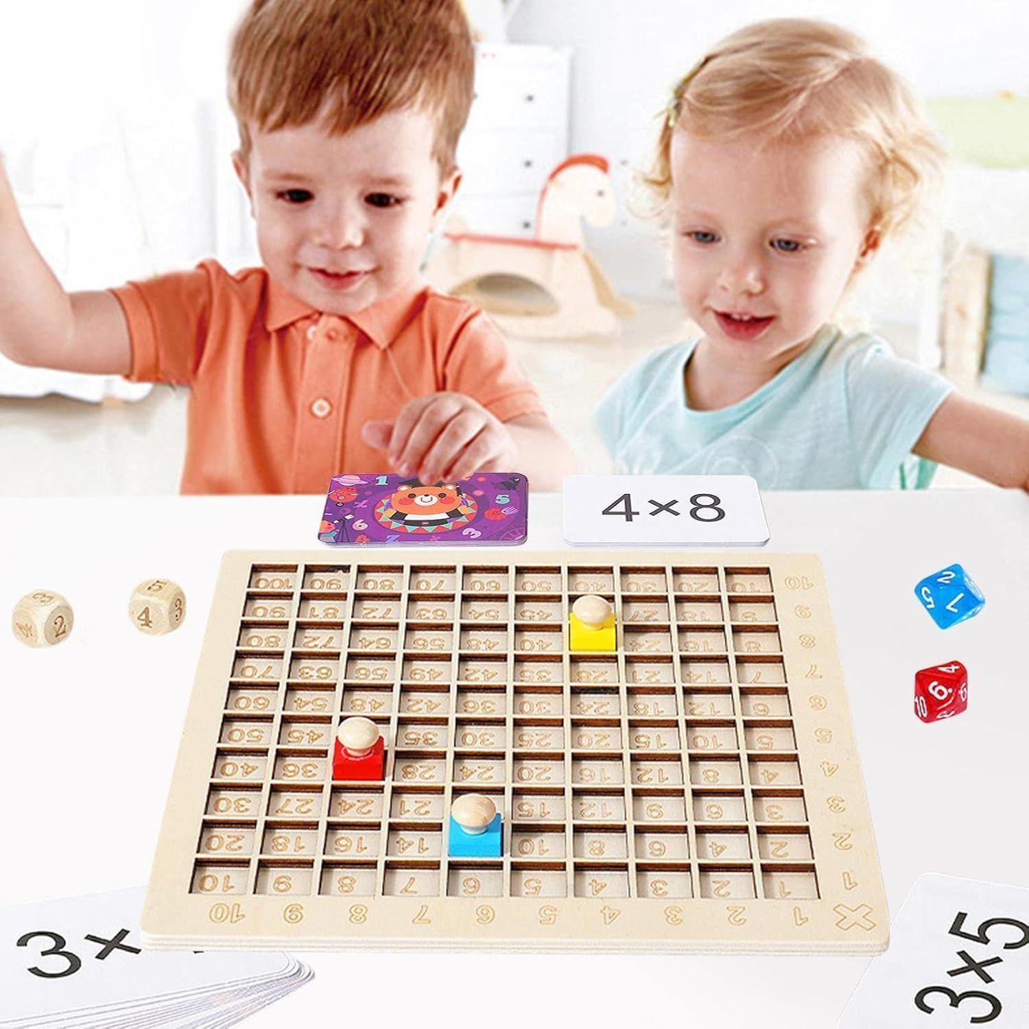 Tabla De Multiplicaci n De Madera Juguete De Matematica-4