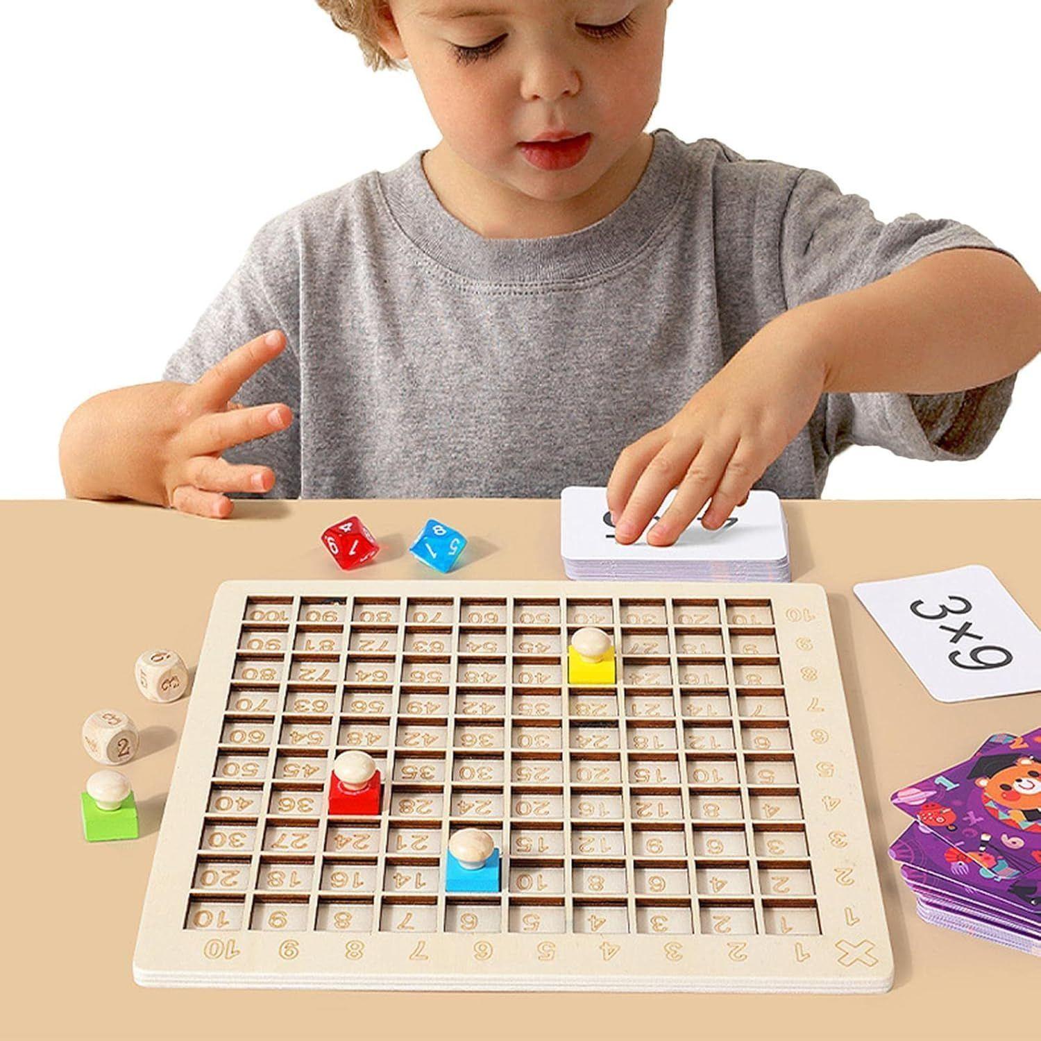 Tabla De Multiplicaci n De Madera Juguete De Matematica-5