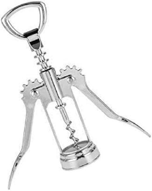 Sacacorcho Alas Destapador Vino Bebida Botella Hogar-0