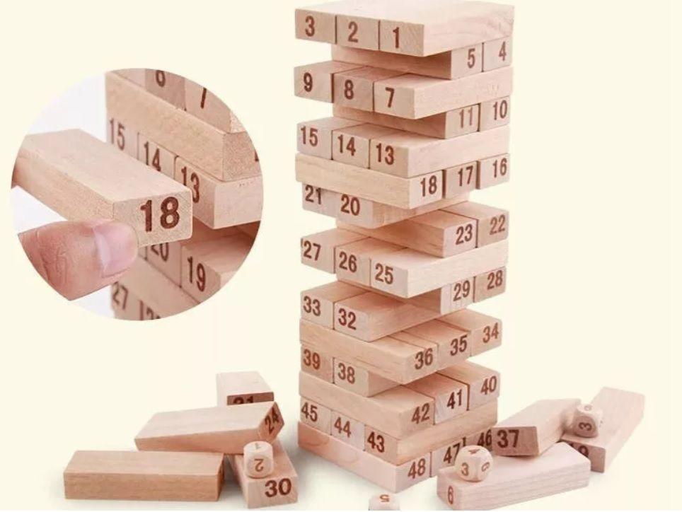 Juego De Yenga, Wiss Toy o Torre Infernal 54 Piezas-3