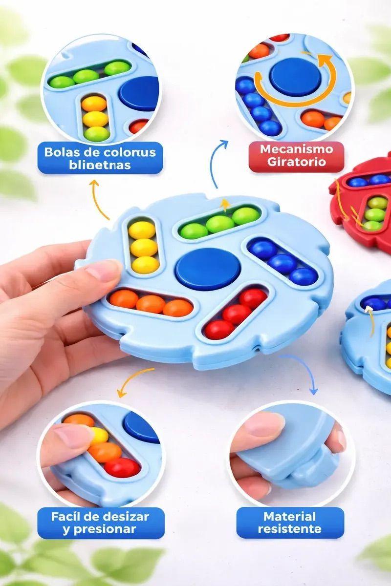 Juguete Sensorial Fidget Antiestres Bolitas Deslizables Ninos Tdah-4