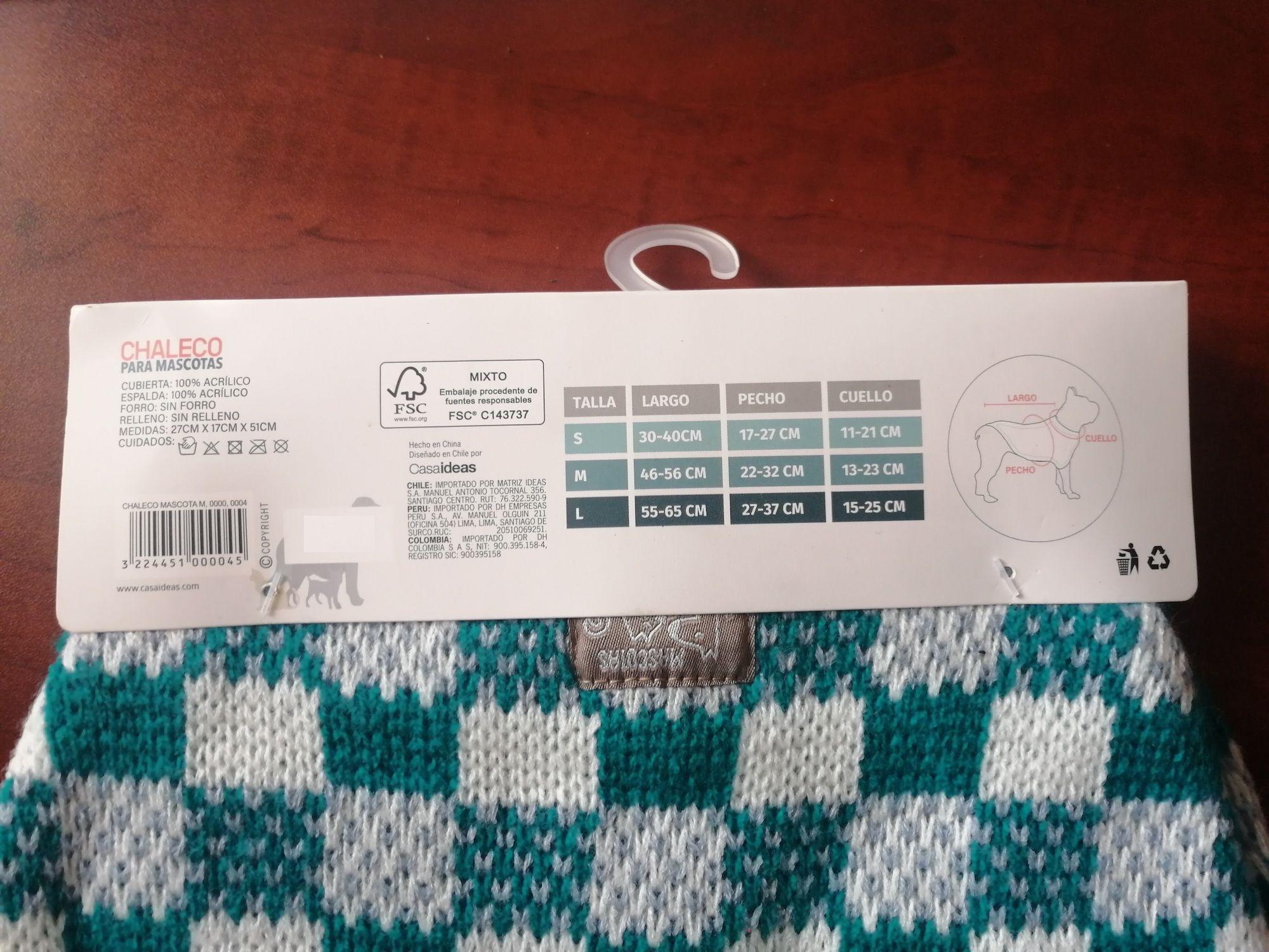 Chaleco Talla M Para Perros Invierno (Talla Única)-3