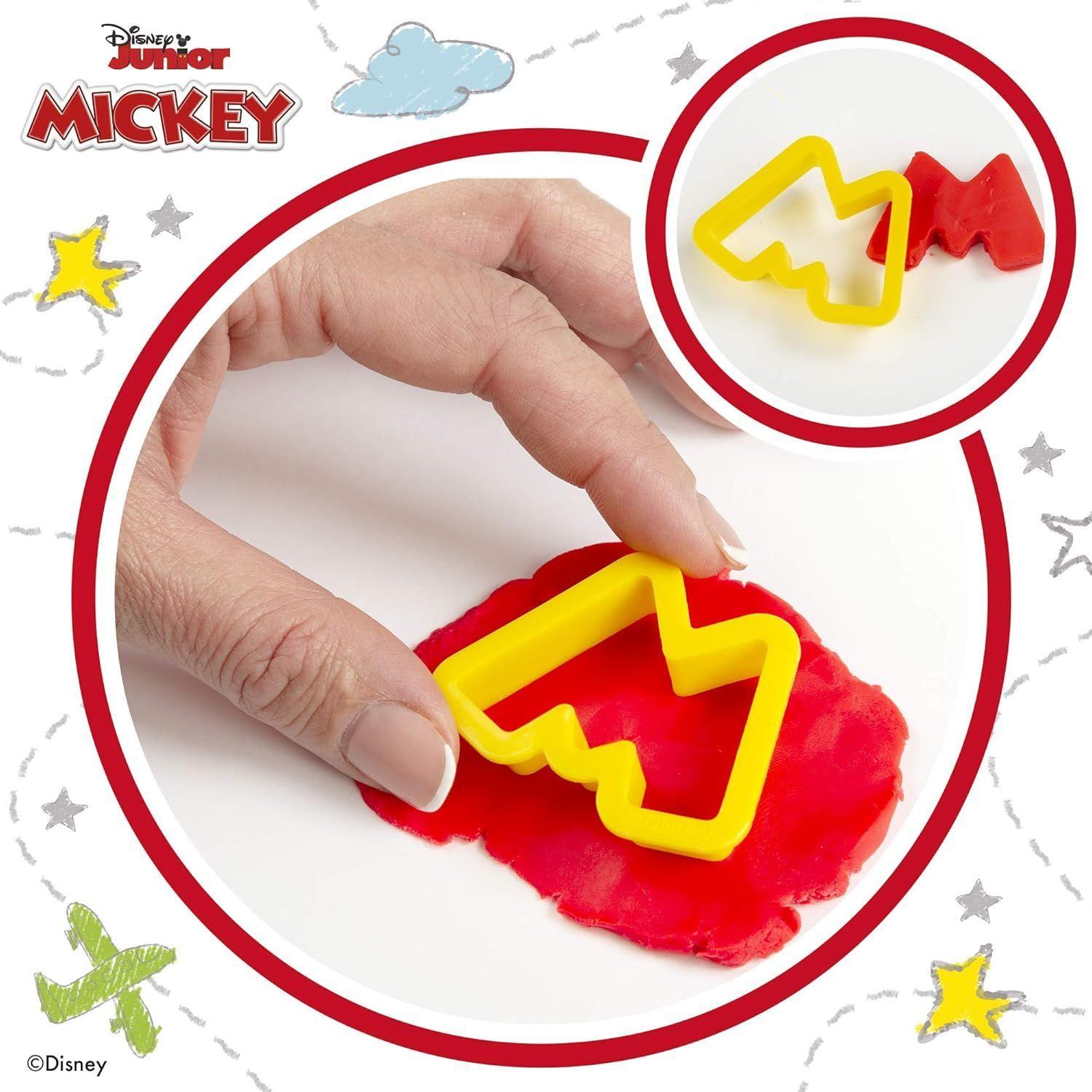 Masas Plastilina Plasticina Moldeables Juego Niños Mickey 3d-4