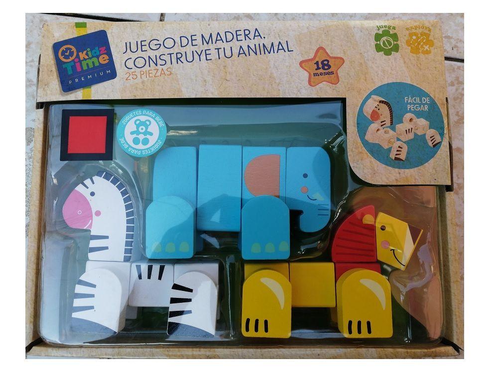 Juego De Madera Construye Tu Animal-5