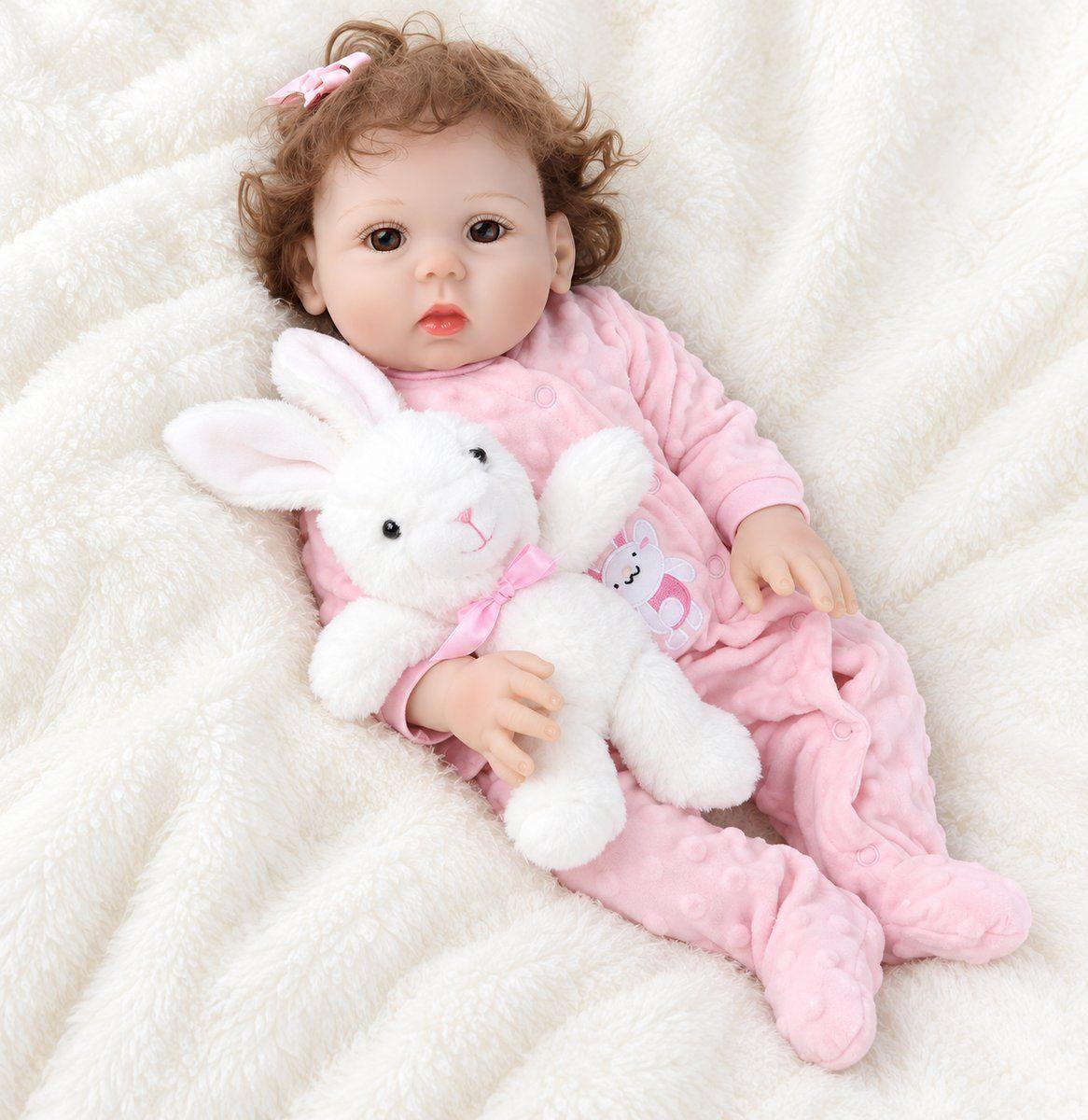 Muñeca Bebe Reborn Realista con Ropa y Accesorios-3