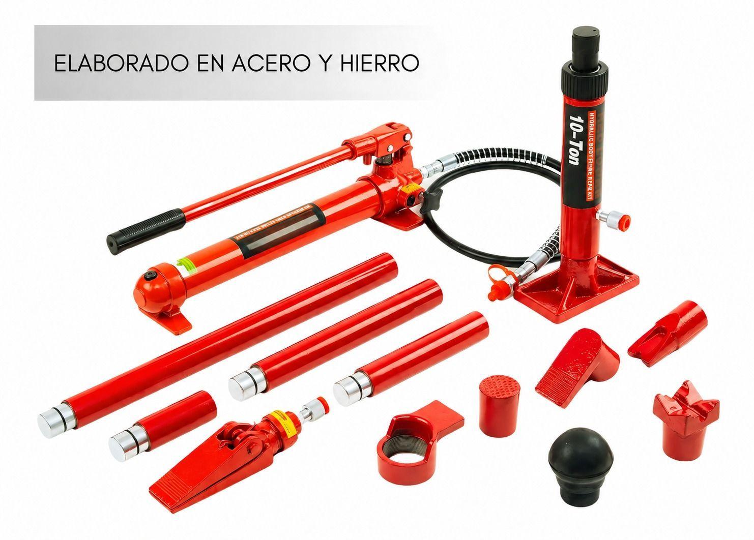 Porto Power Hidraulico 10 Toneladas con Maleta Profesional-3
