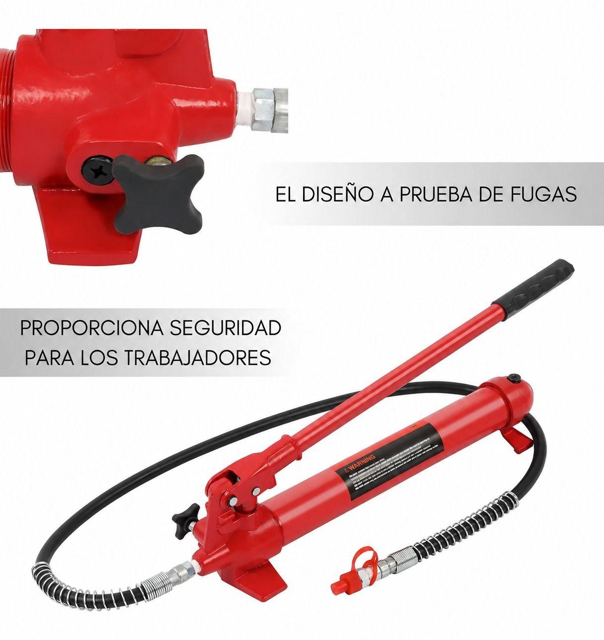 Porto Power Hidraulico 10 Toneladas con Maleta Profesional-4