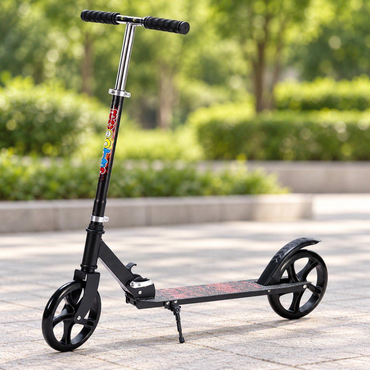 Monopat n Scooter Met lico 2 Ruedas Grandes 20cm-3