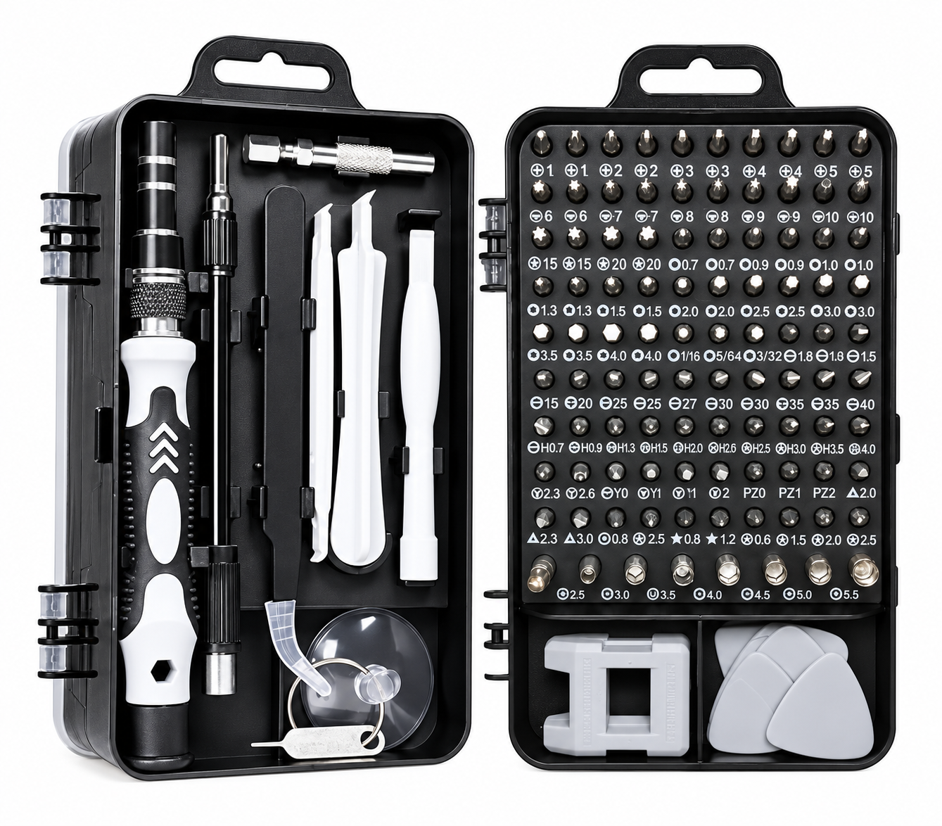 Set Destornilladores de Precision 115 Piezas Magneticos con Estuche-0
