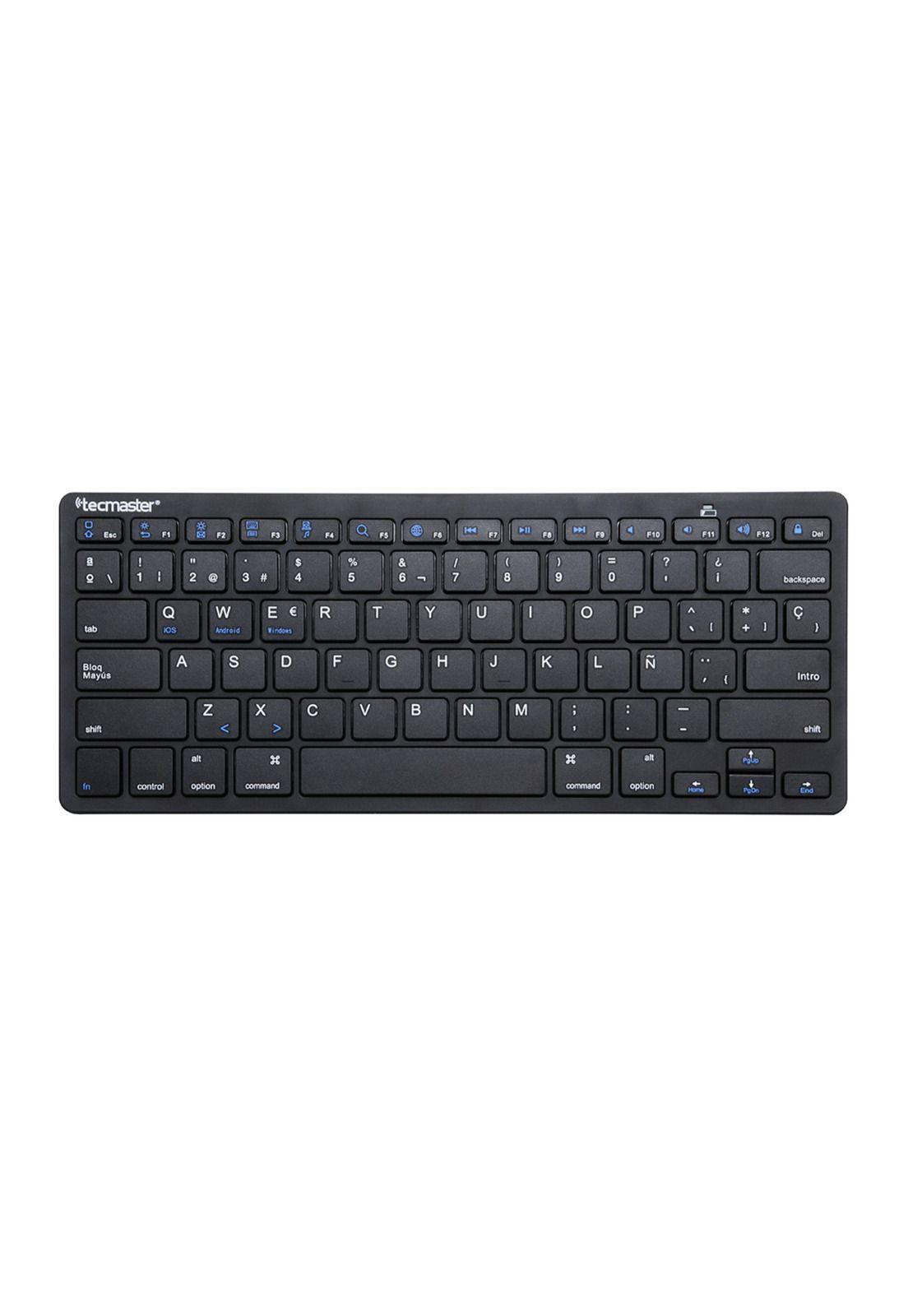 Mini Teclado Inalámbrico Bluetooth con Teclas Planas 100506-2