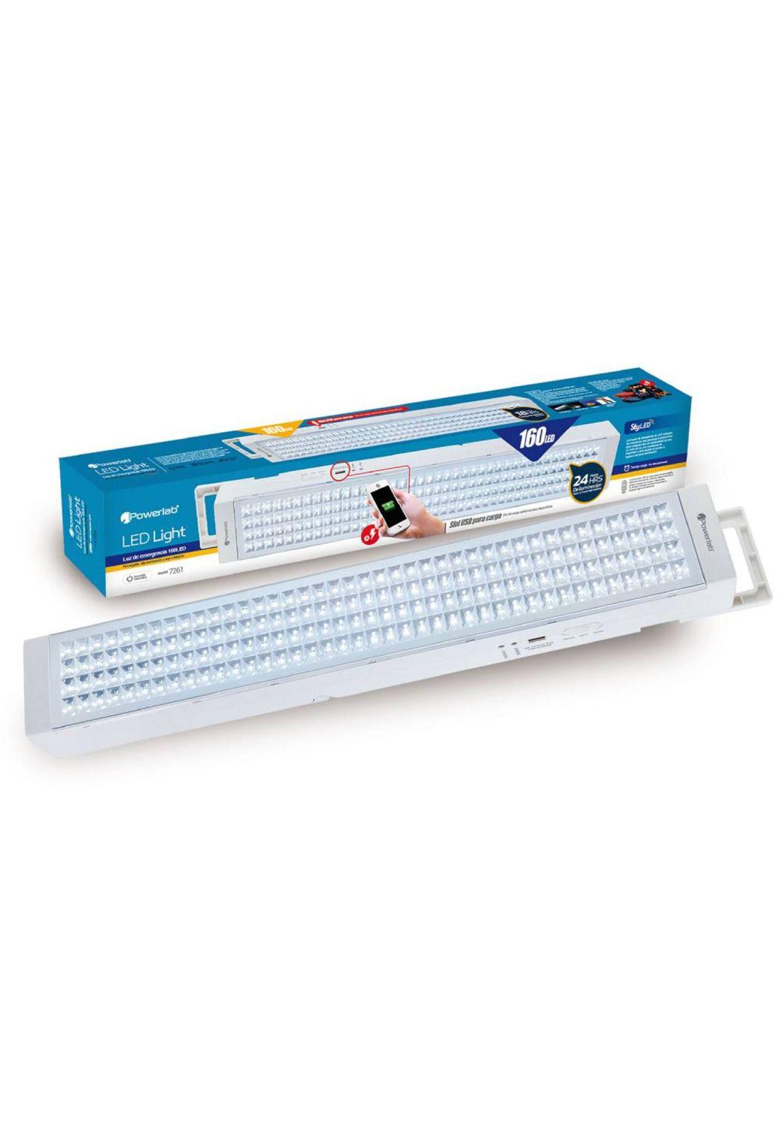 Lampara de Emergencia Recargable 160 LED 24Hrs con Powerbank-2