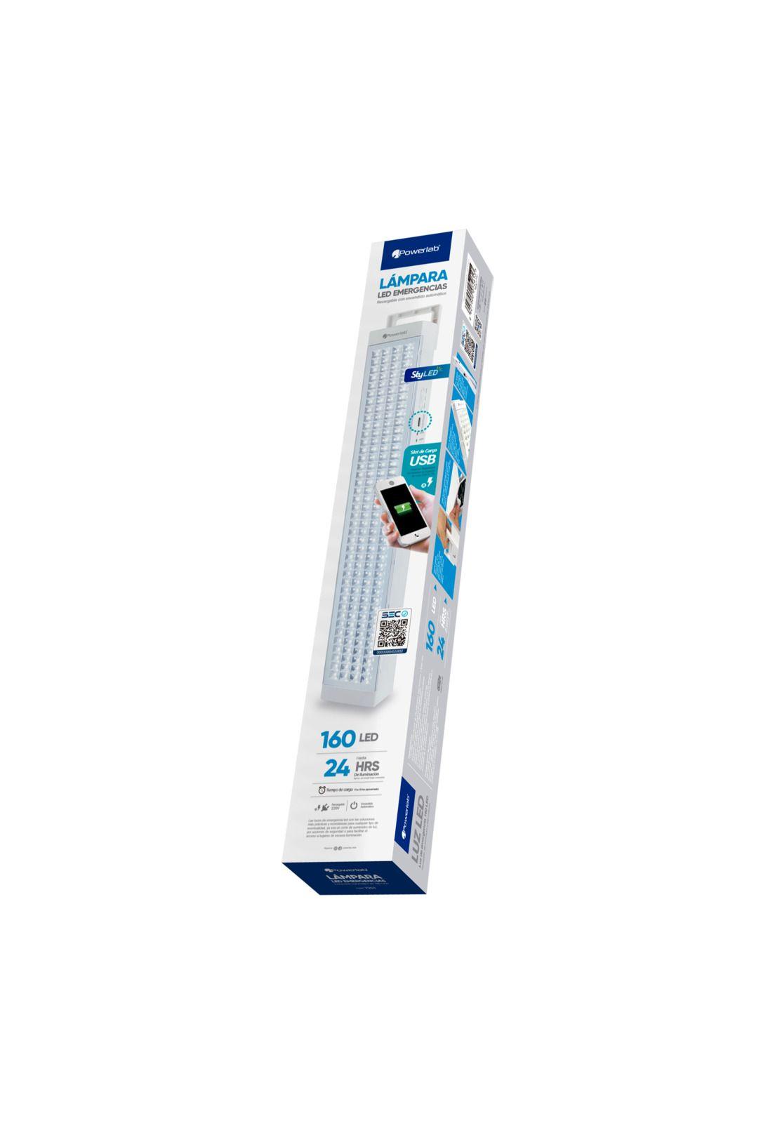 Lampara de Emergencia Recargable 160 LED 24Hrs con Powerbank-8