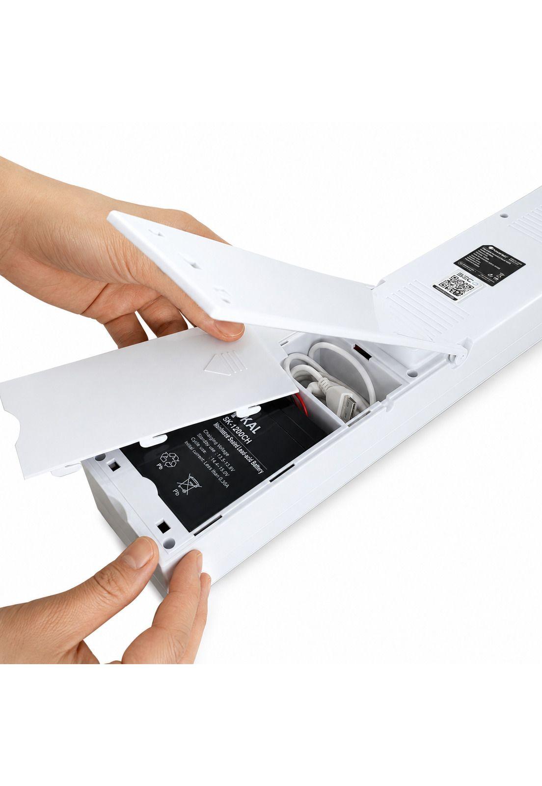 Lampara de Emergencia Recargable 160 LED 24Hrs con Powerbank-3