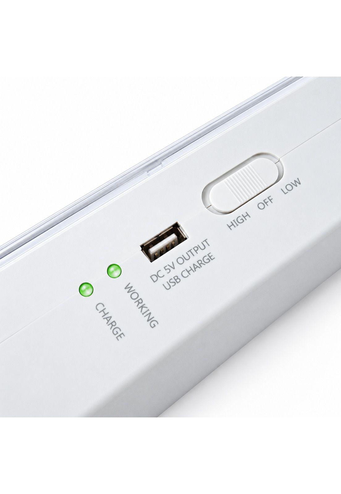 Lampara de Emergencia Recargable 160 LED 24Hrs con Powerbank-4